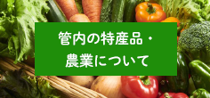 管内の特産品・農業について